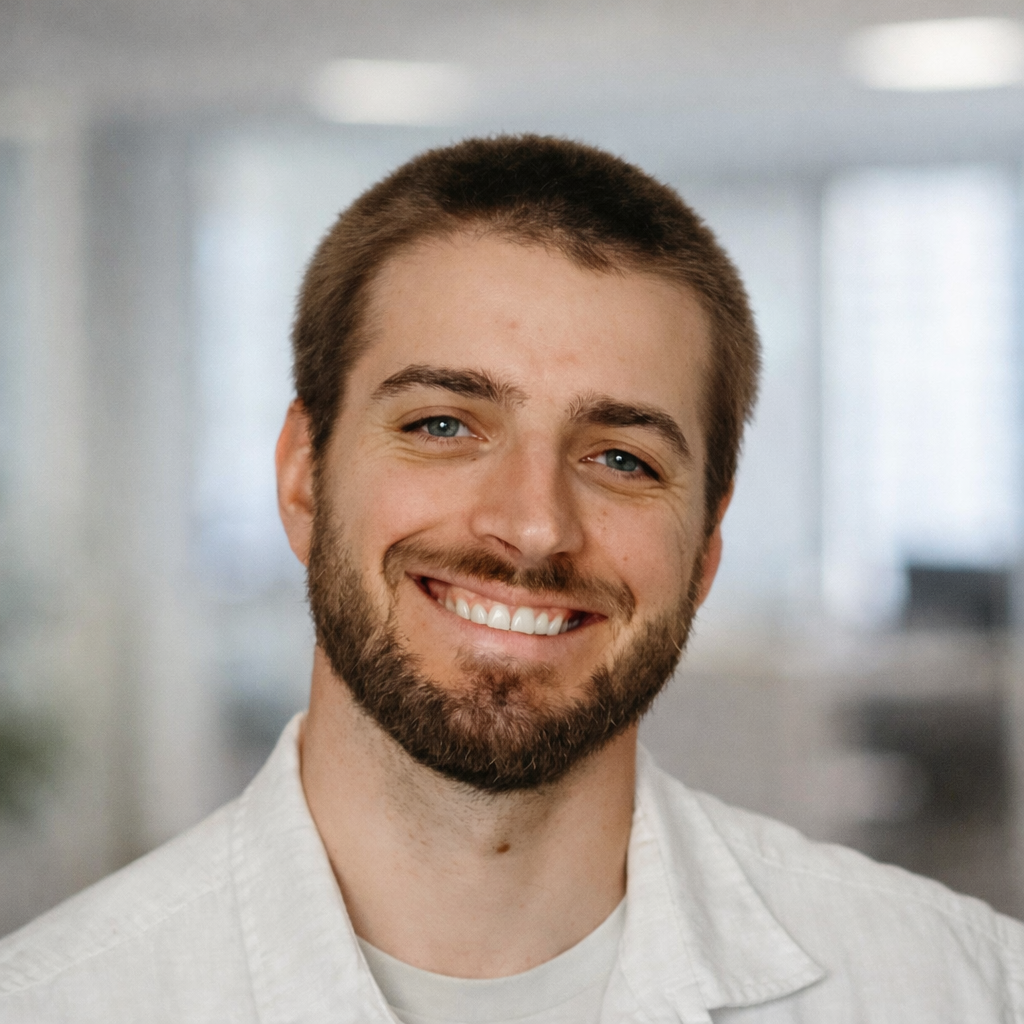 Portrait of Alex Zajichek, owner of CentralStatz